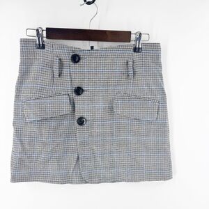 ✅ Marissa Webb Women's Black and‎ Grey Skirt Women's Skirt SIZE 6